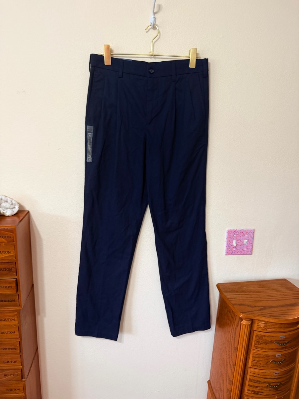 Croft & Barrow Easy Care pleated Khakis
